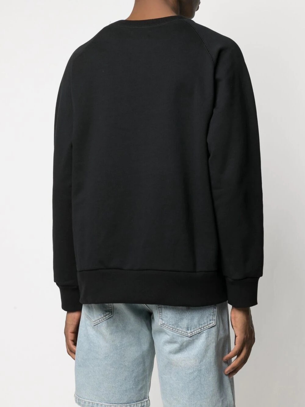 x Sacai logo-print sweatshirt - 5