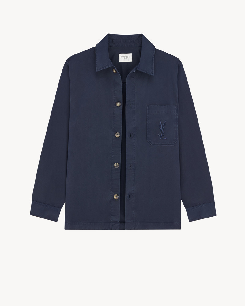 SAINT LAURENT CASSANDRE OVERSHIRT IN COTTON outlook