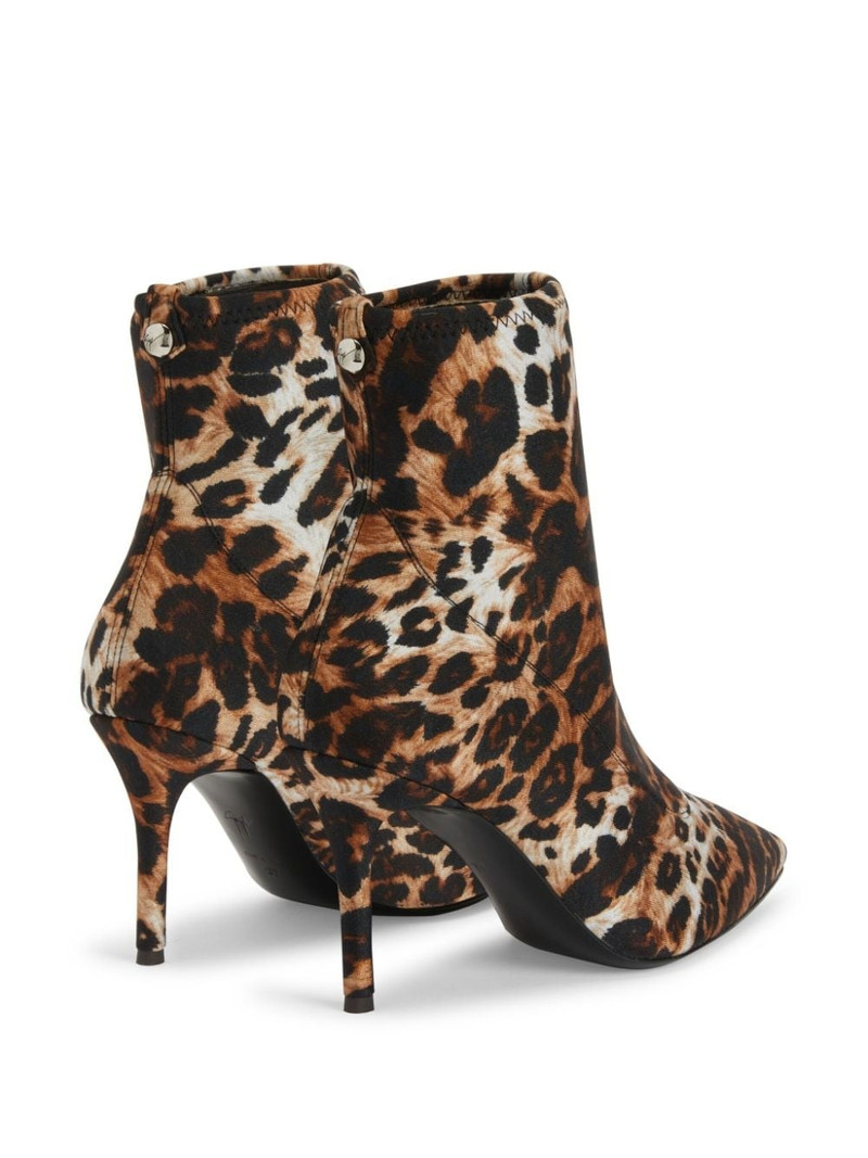 Mirea 90mm leopard-print ankle boots 3
