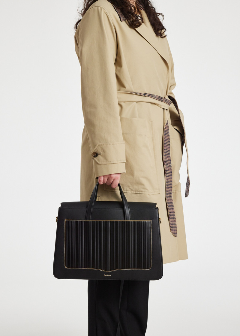 Paul Smith Women's 'Shadow Stripe' Leather Folio outlook