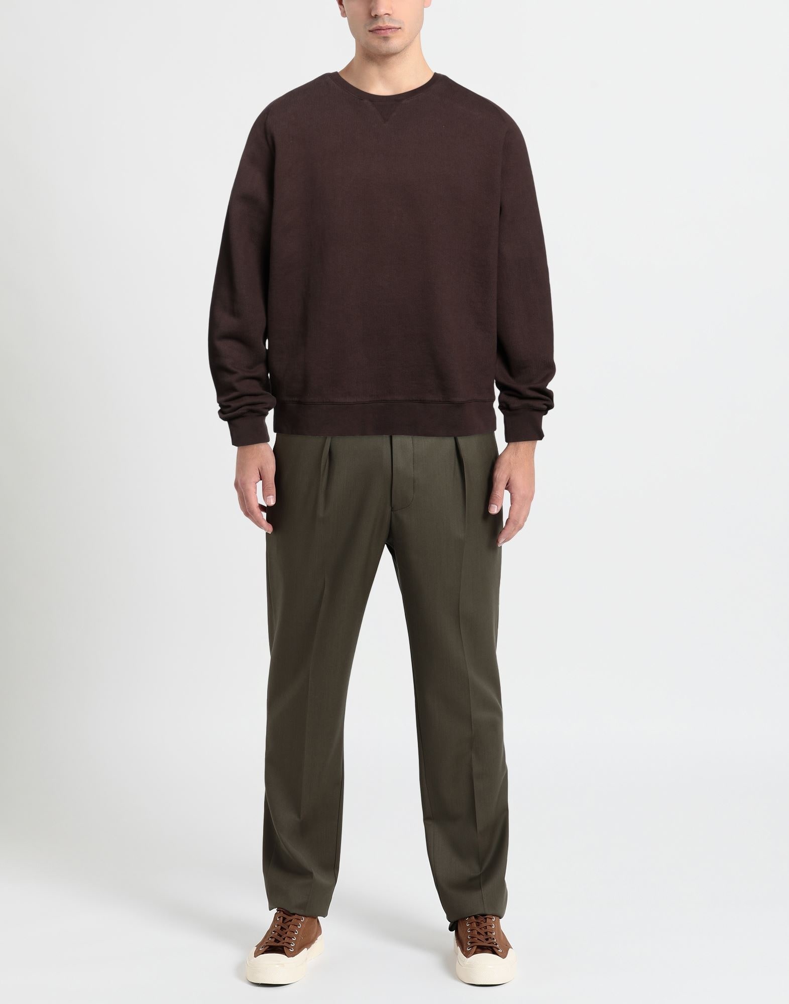 Brown Men's Sweatshirt - 2