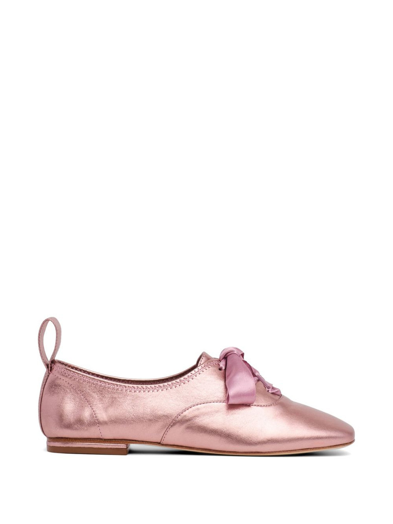 Christina metallic flat pumps 1