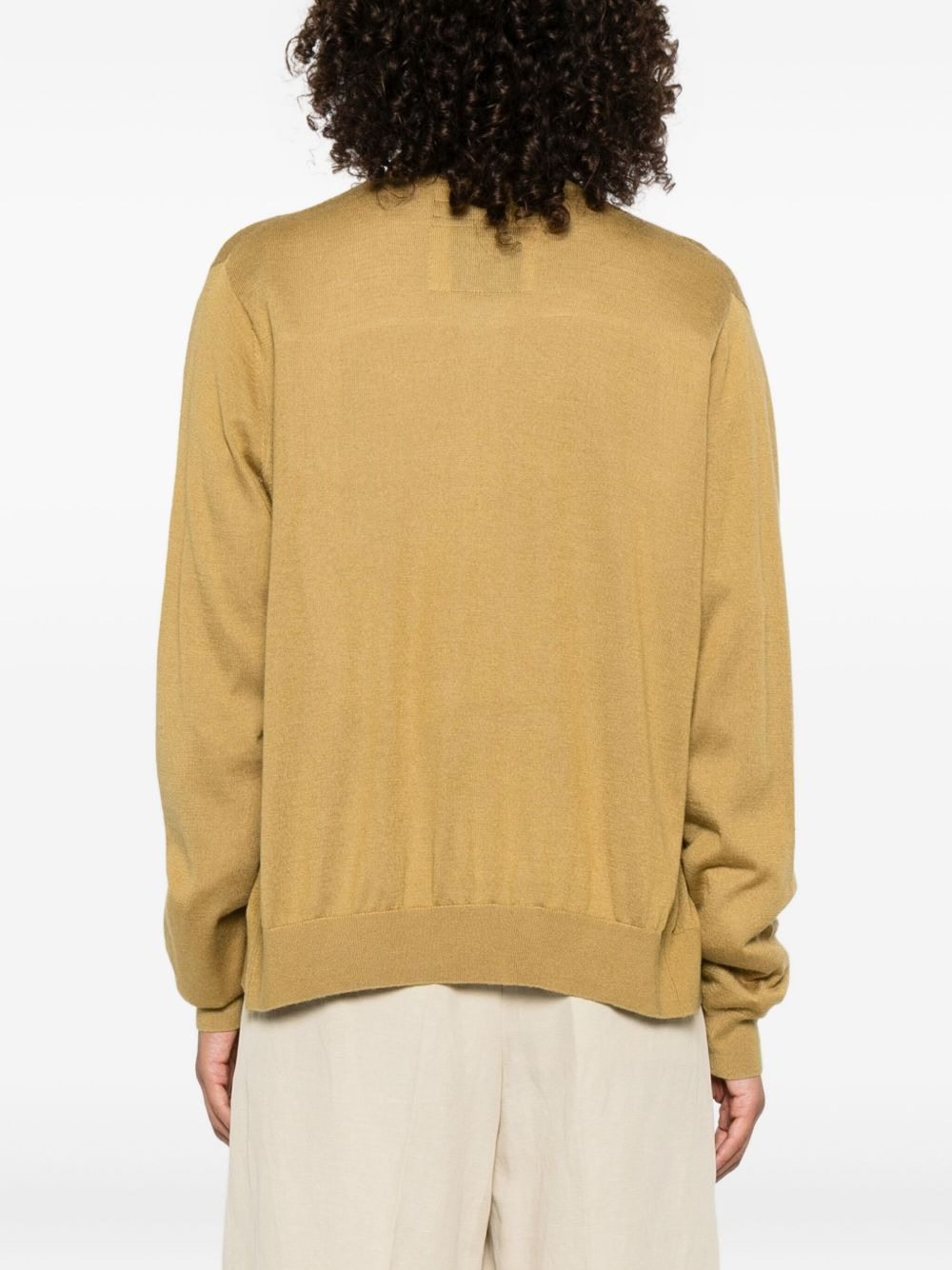 mini open-front cardigan - 4