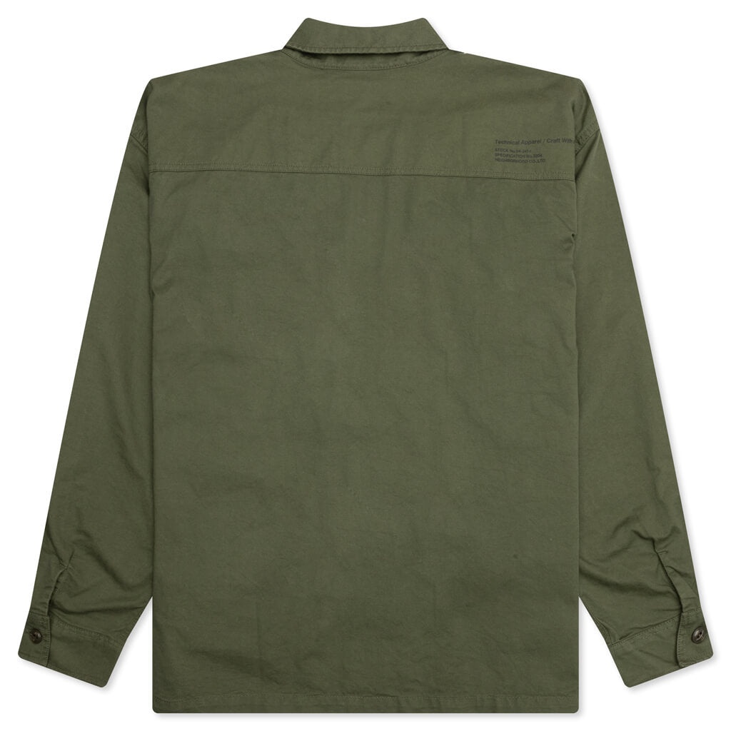 BDU SHIRT L/S - OLIVE DRAB - 2