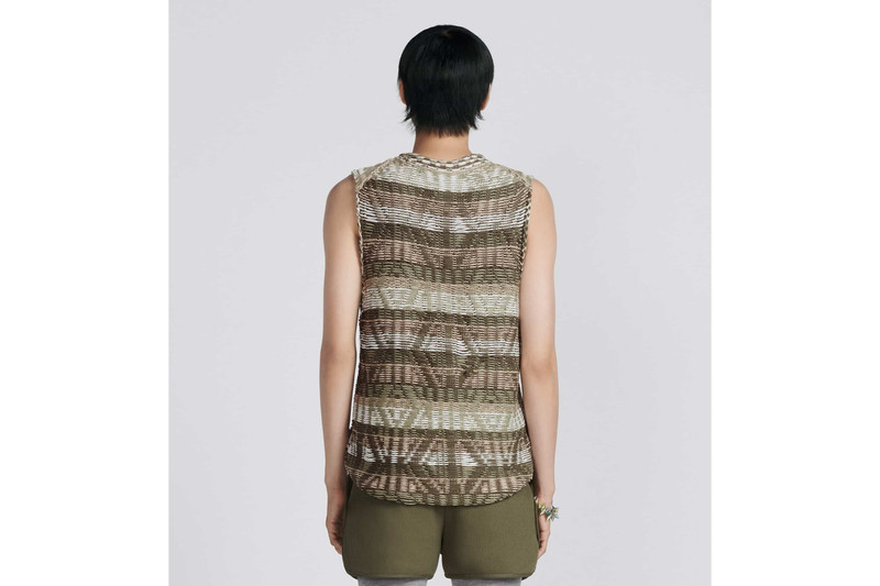 CD Diamond Sleeveless Sweater 6