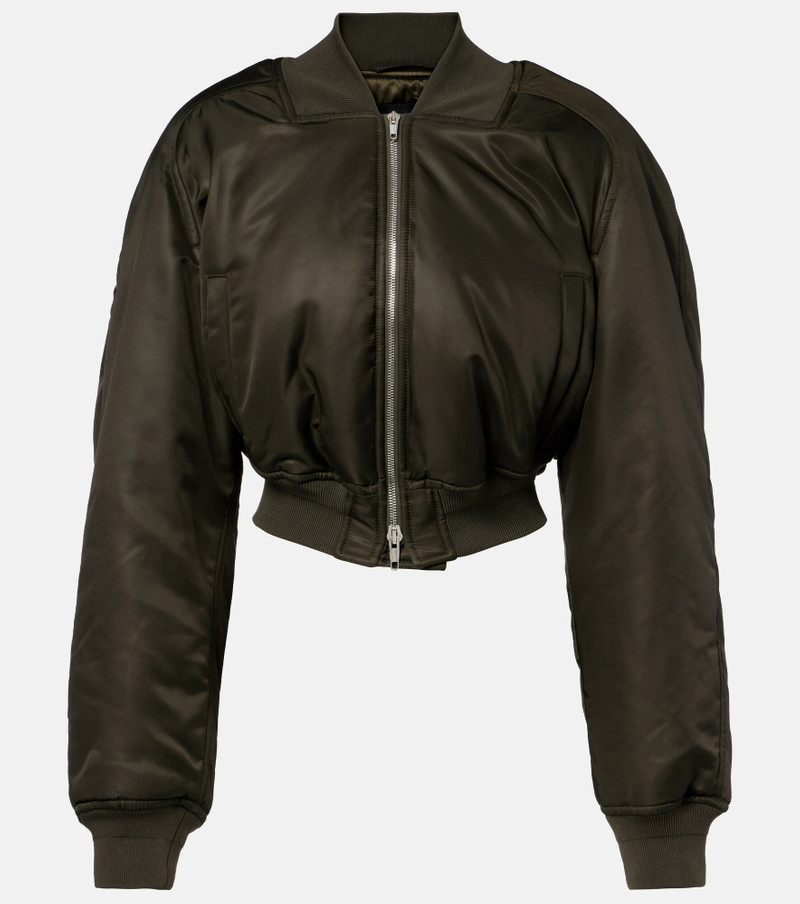 Cropped bomber jacket 1