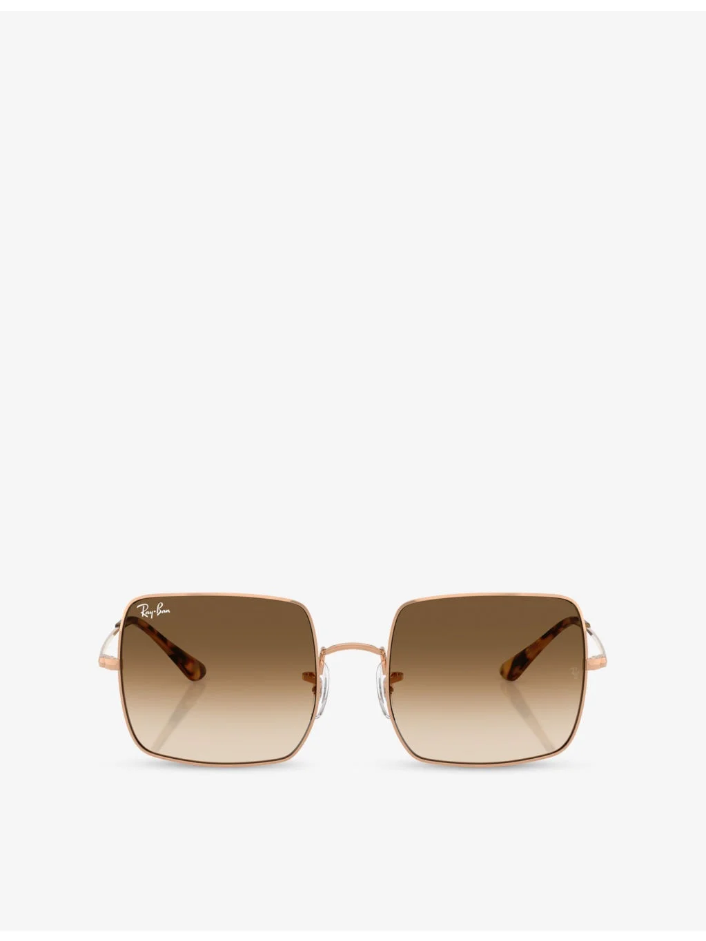 RB1971 Square 1971 Classic Square-Frame Metal Sunglasses - 1