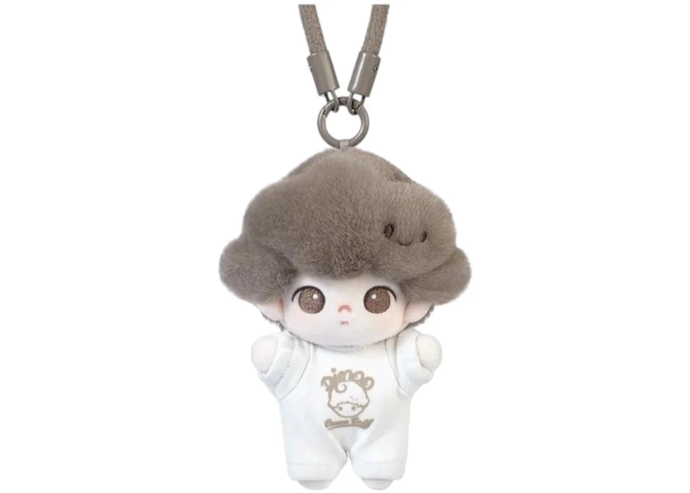 Pop Mart DIMOO Crush on Coffee Series Aromatic Mocha Plush Keychain - 1