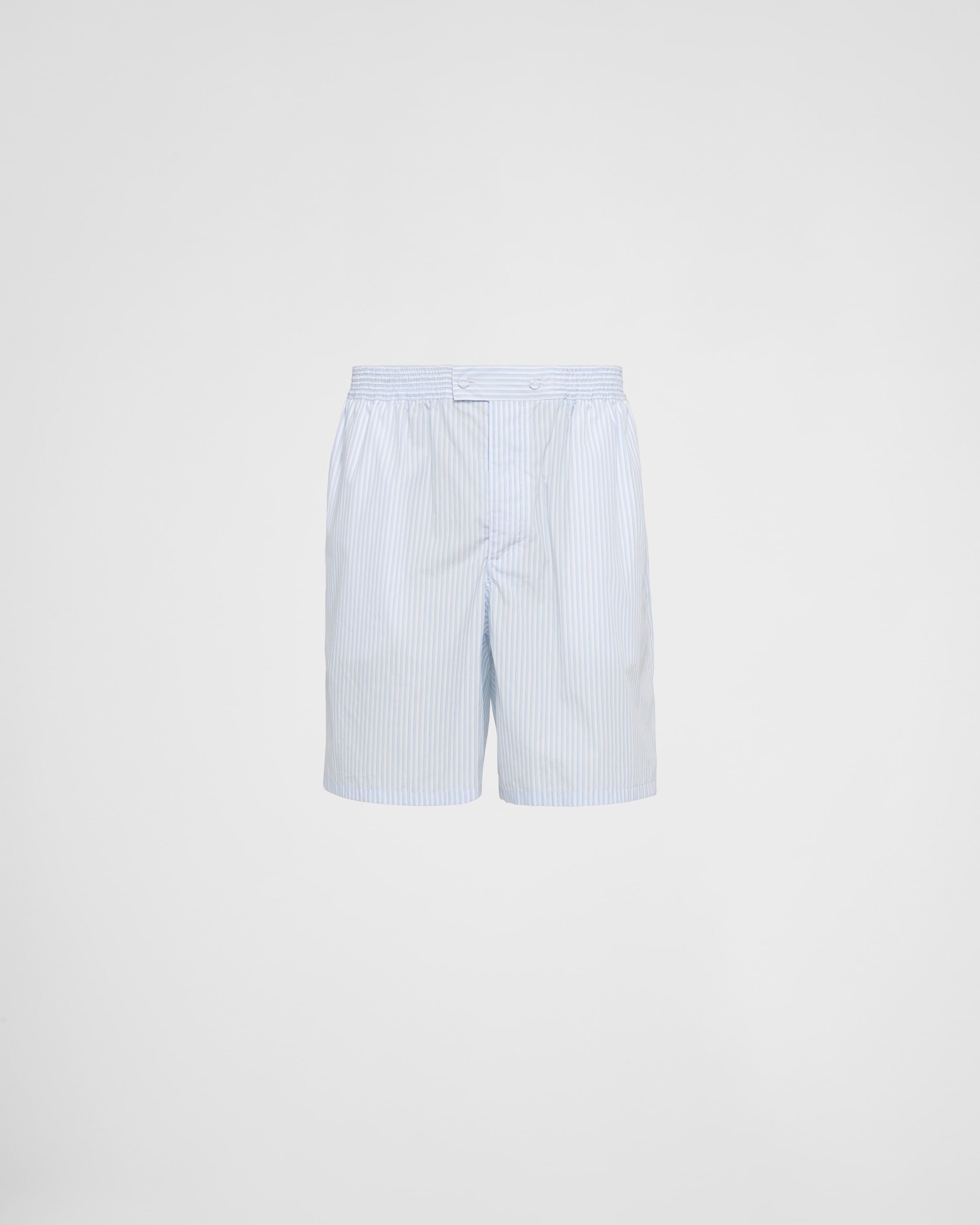 Printed cotton Bermudas - 1