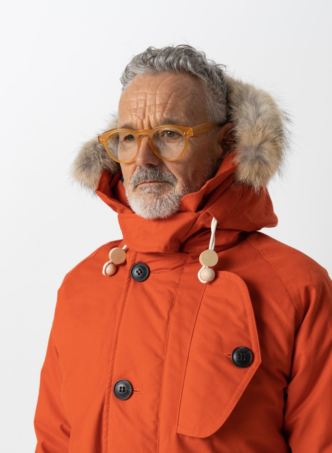 Antarctic Parka Vintage Orange - 5