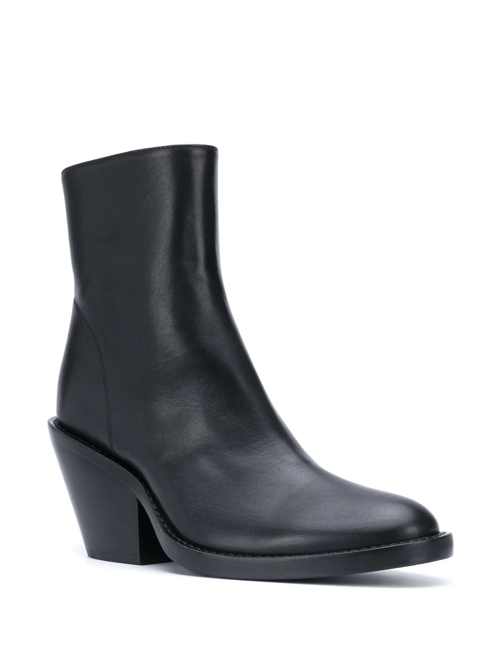 tapered heel ankle boots - 2