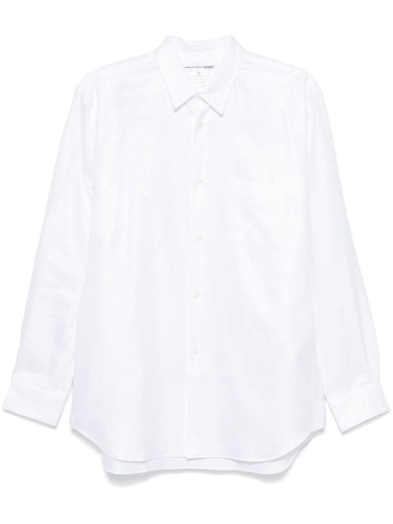 patterned-jacquard shirt 1