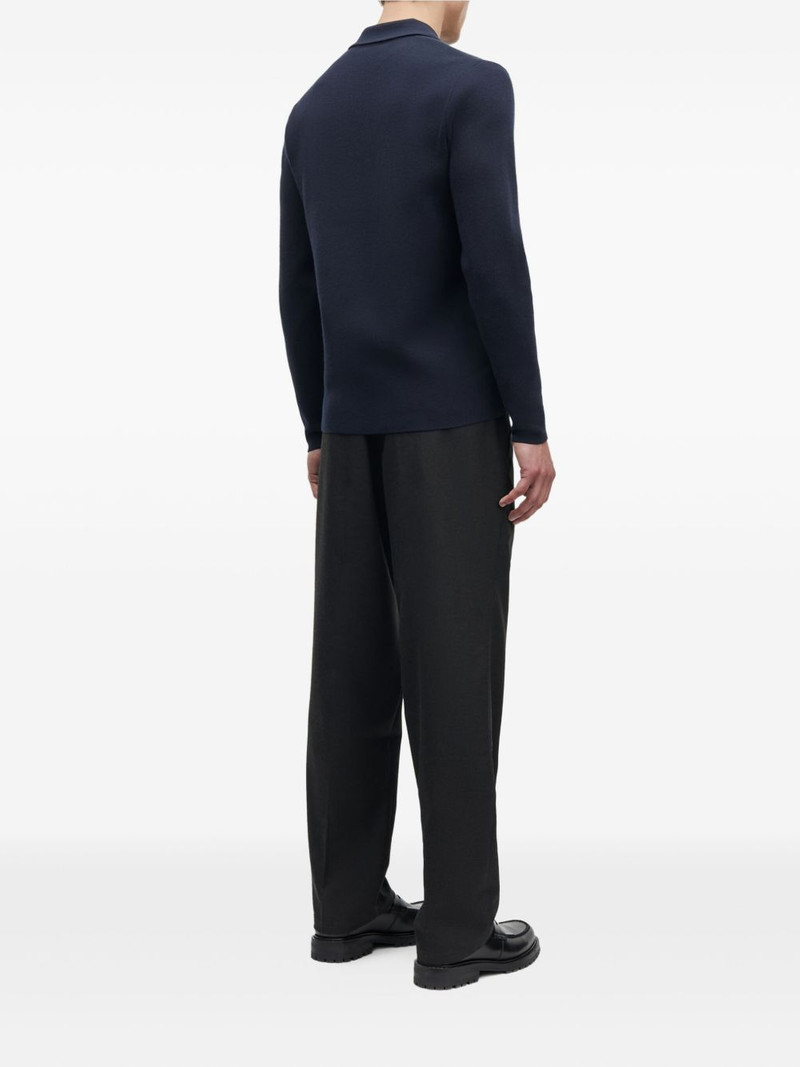 SAMSØE SAMSØE high-neck zip-up sweater outlook