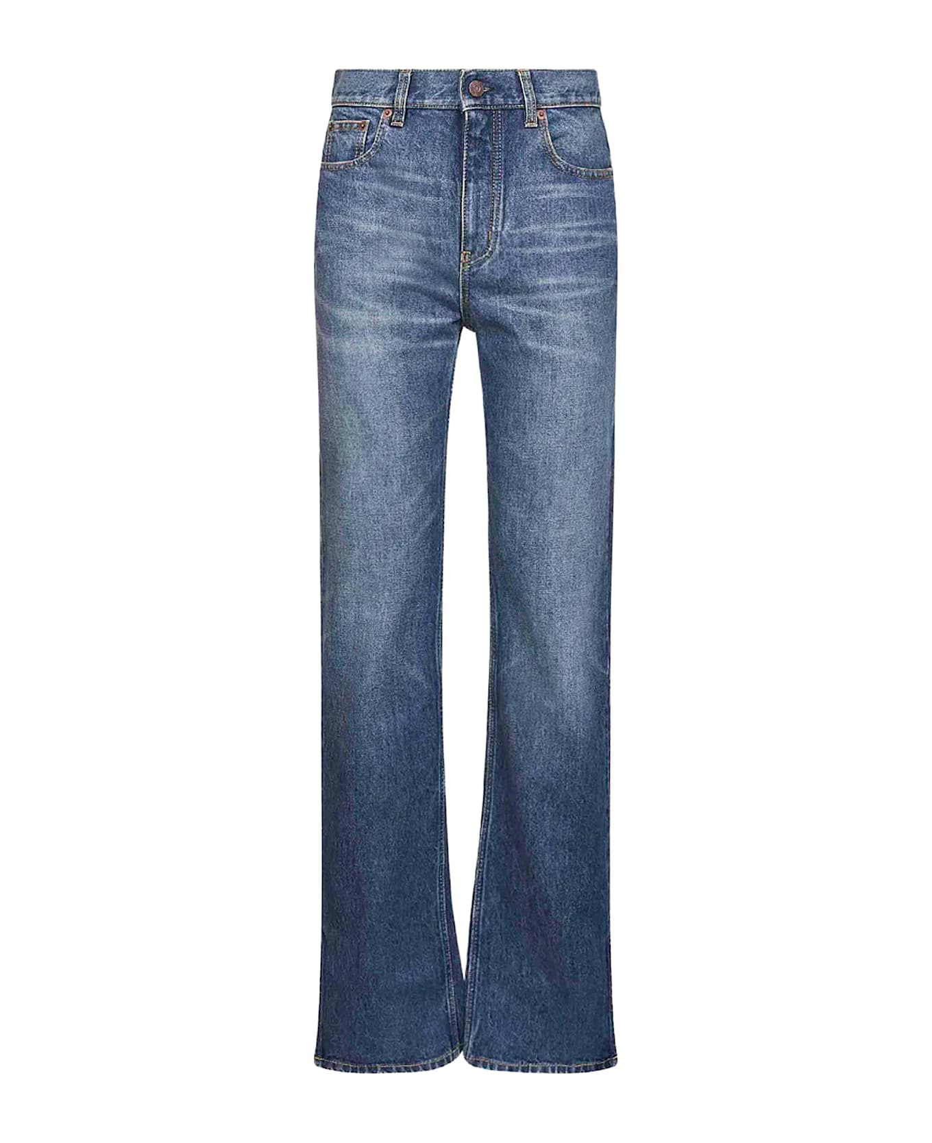 Straight Leg Jeans - 1