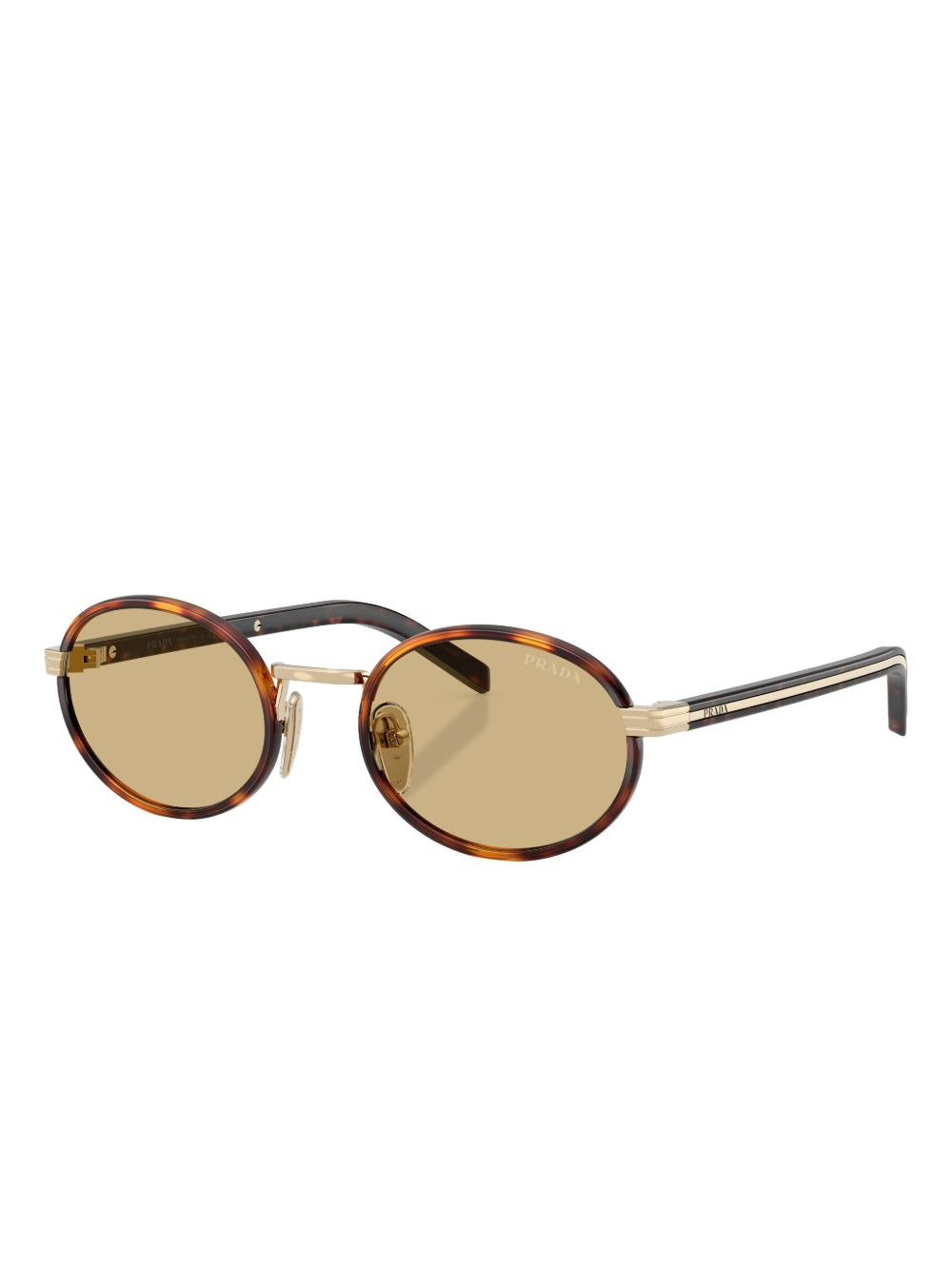 tortoiseshell round-frame sunglasses - 2