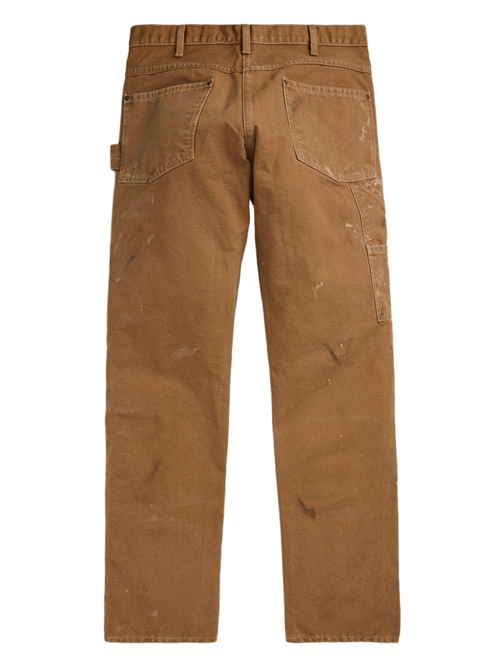 logo patch jeans - 2