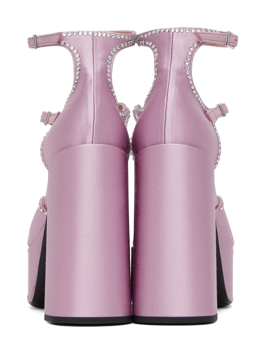 Purple Sole Jane Heels - 2