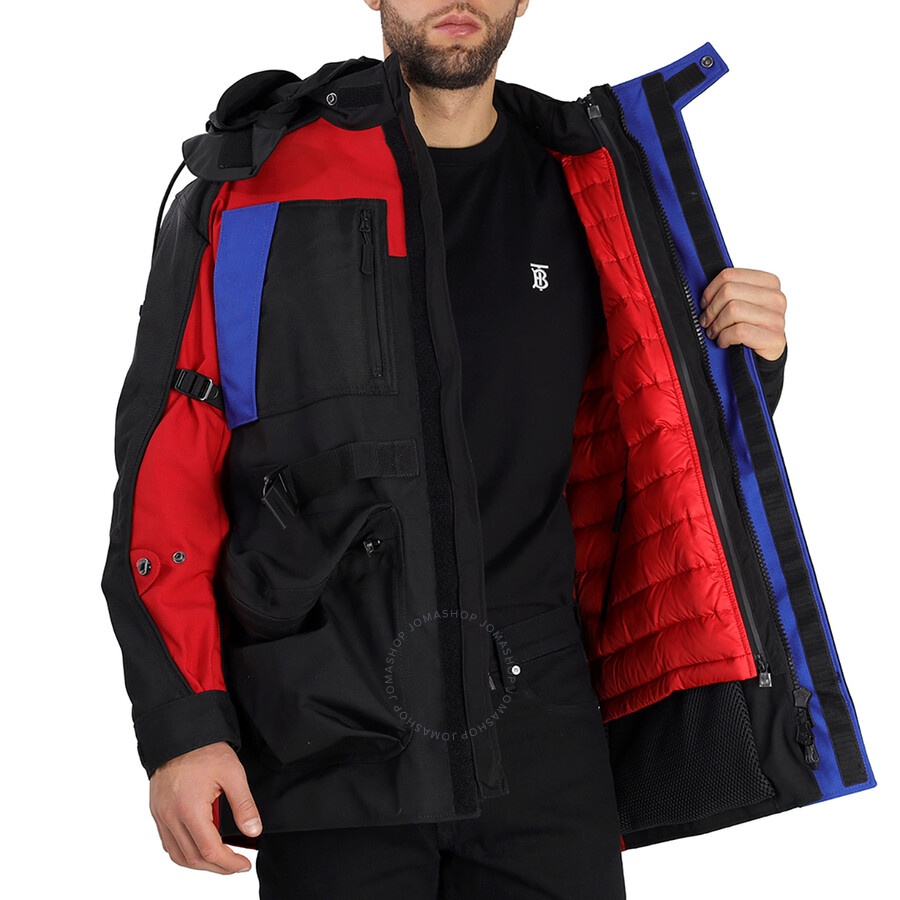 Burberry Detachable Puffer Colour-block Jacket - 6