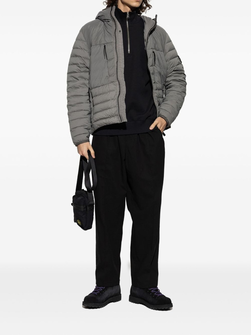 Maison Kitsuné logo-patch pants outlook