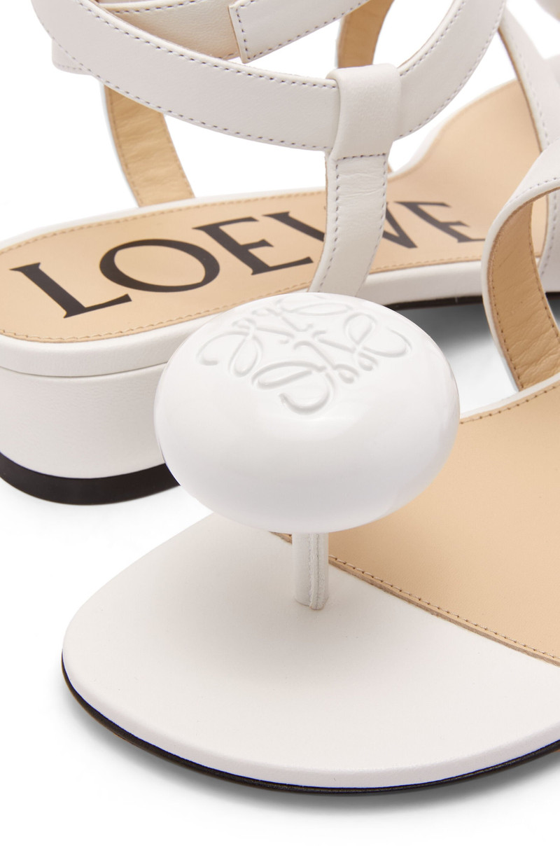 Calle Pebble sandal in lambskin 4