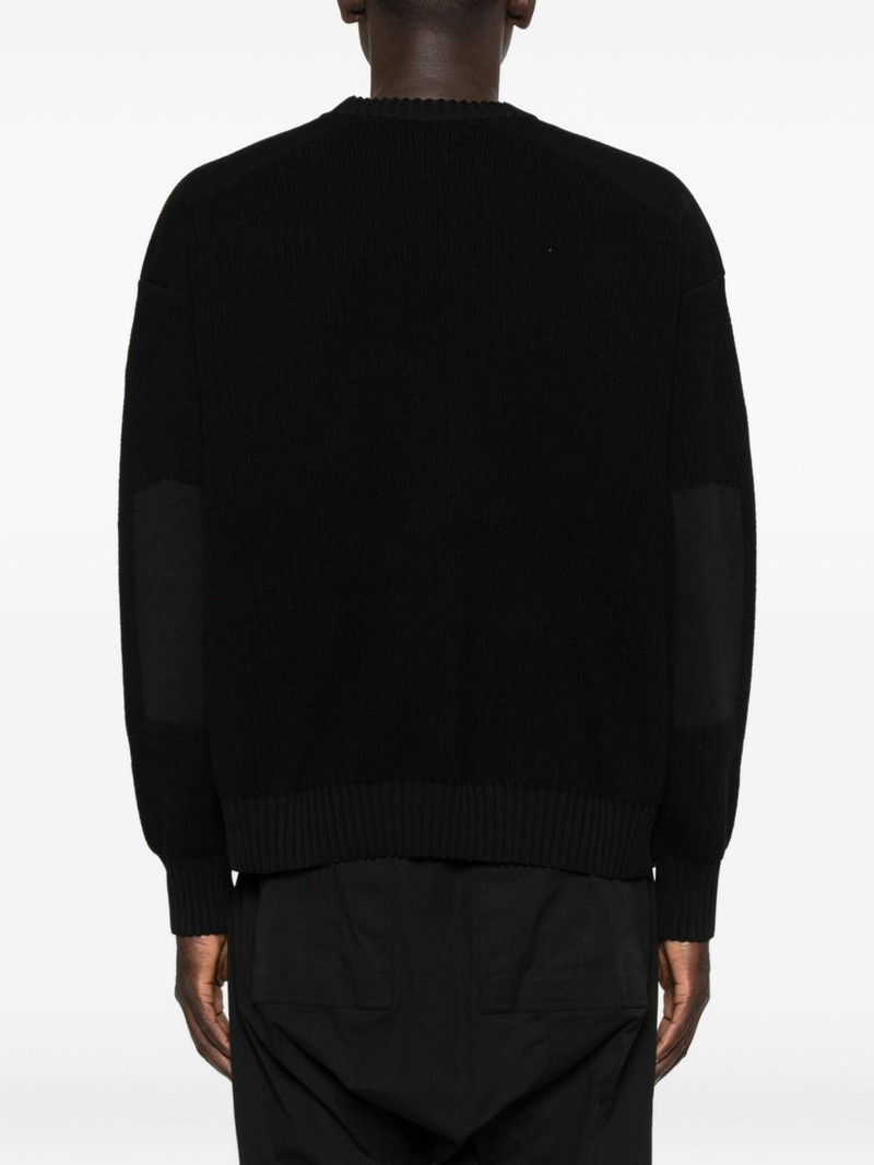 ribbed crew-neck sweater 4