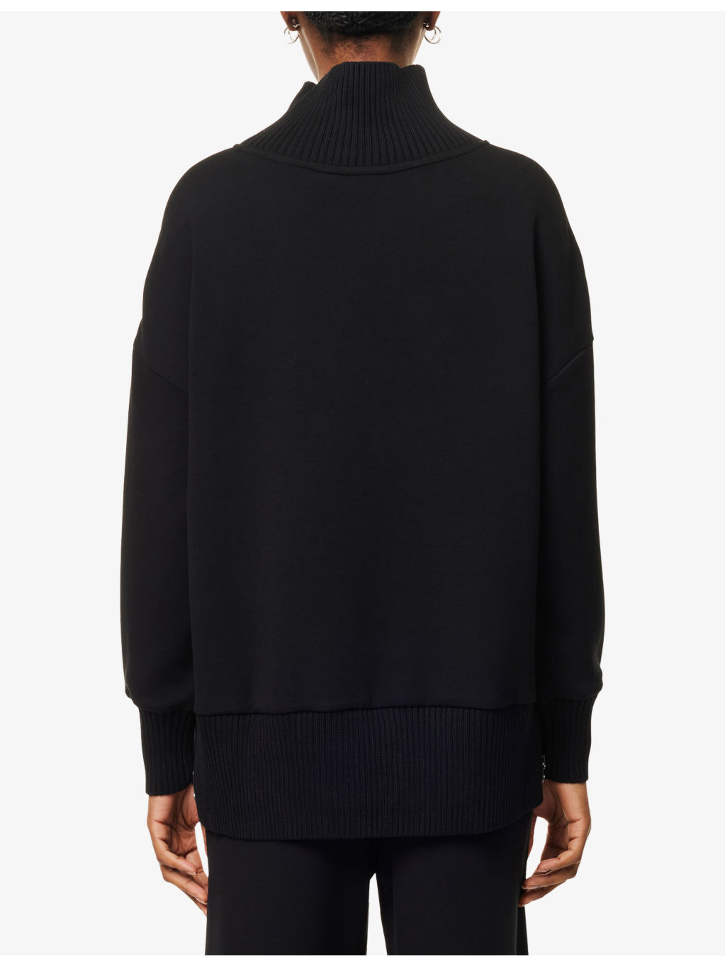 Barker High-Neck Jersey Sweatshirt - 3
