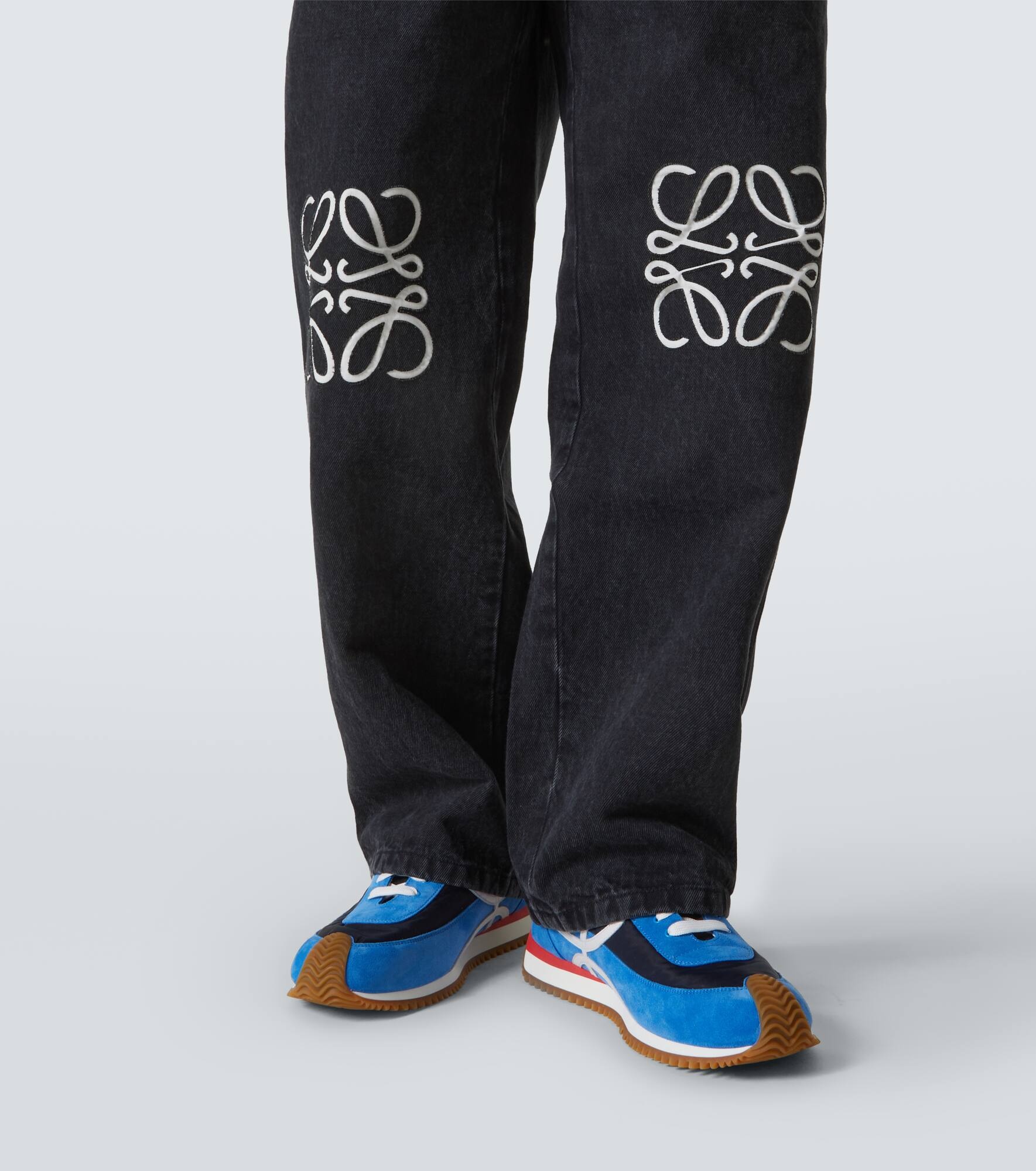 Anagram wide-leg jeans - 6