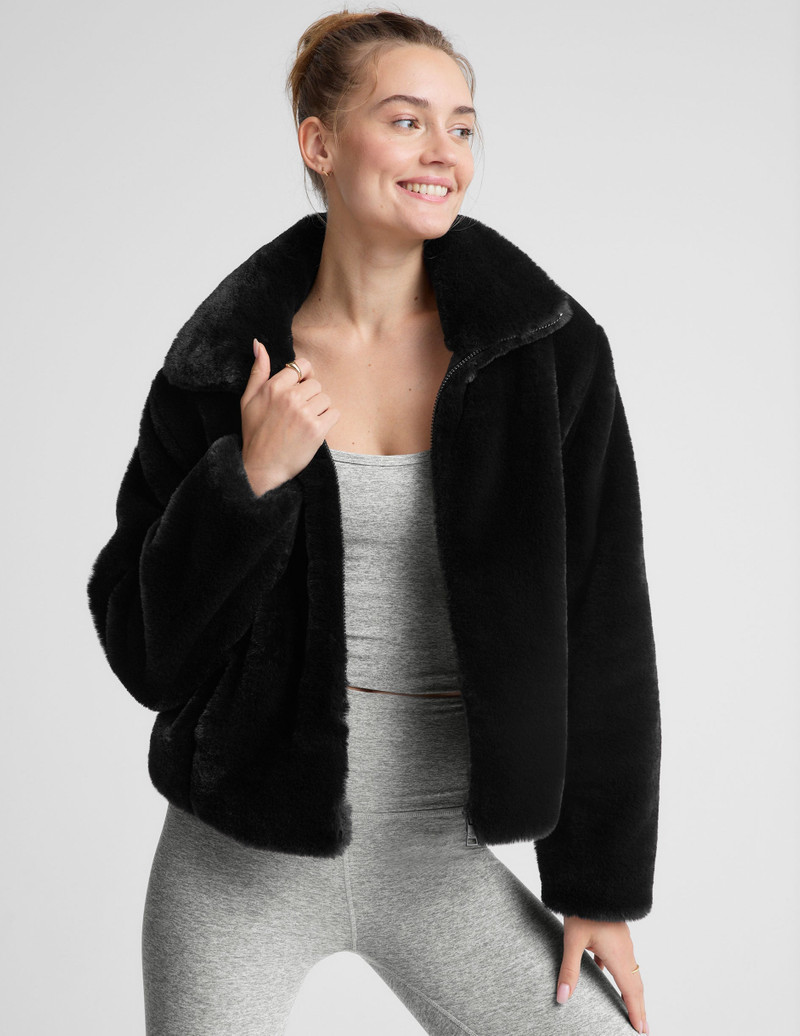 On The List Faux Fur Jacket 3