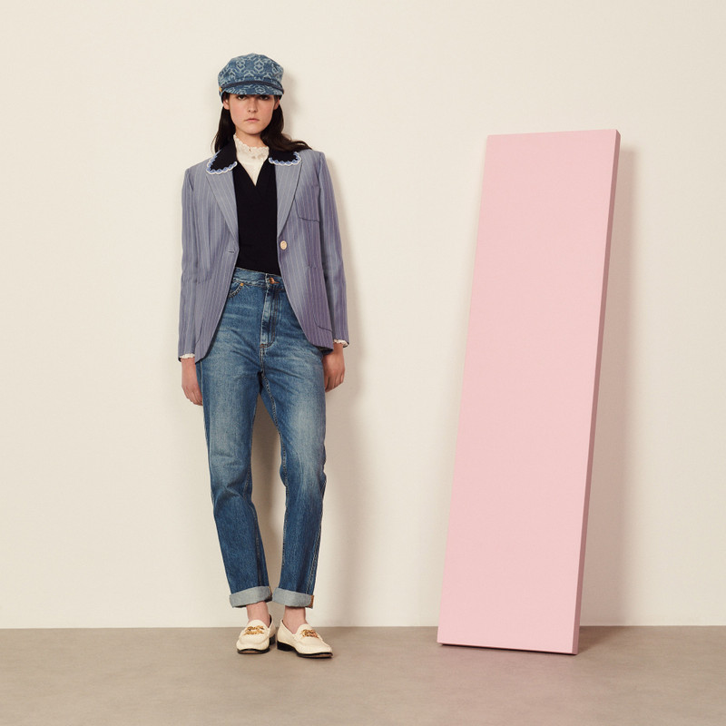 Striped tailored jacket 2