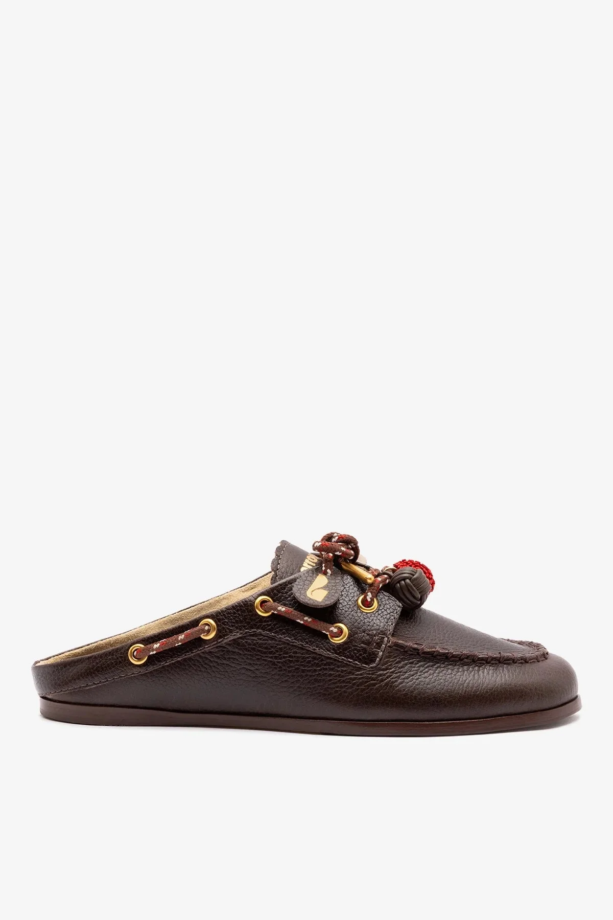 Cyprus Mule Brown Leather - 1