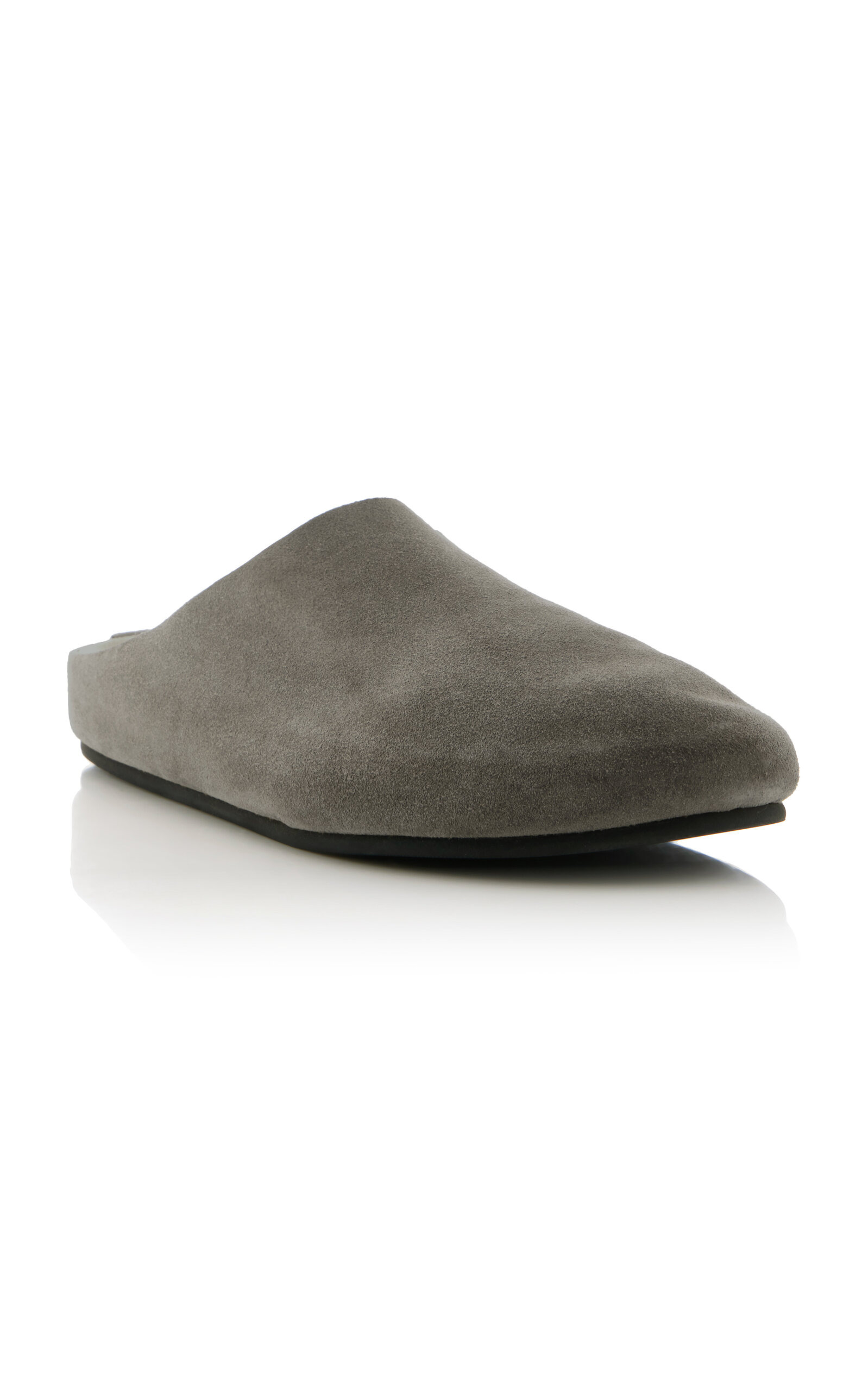 Hugo Suede Mules olive - 5