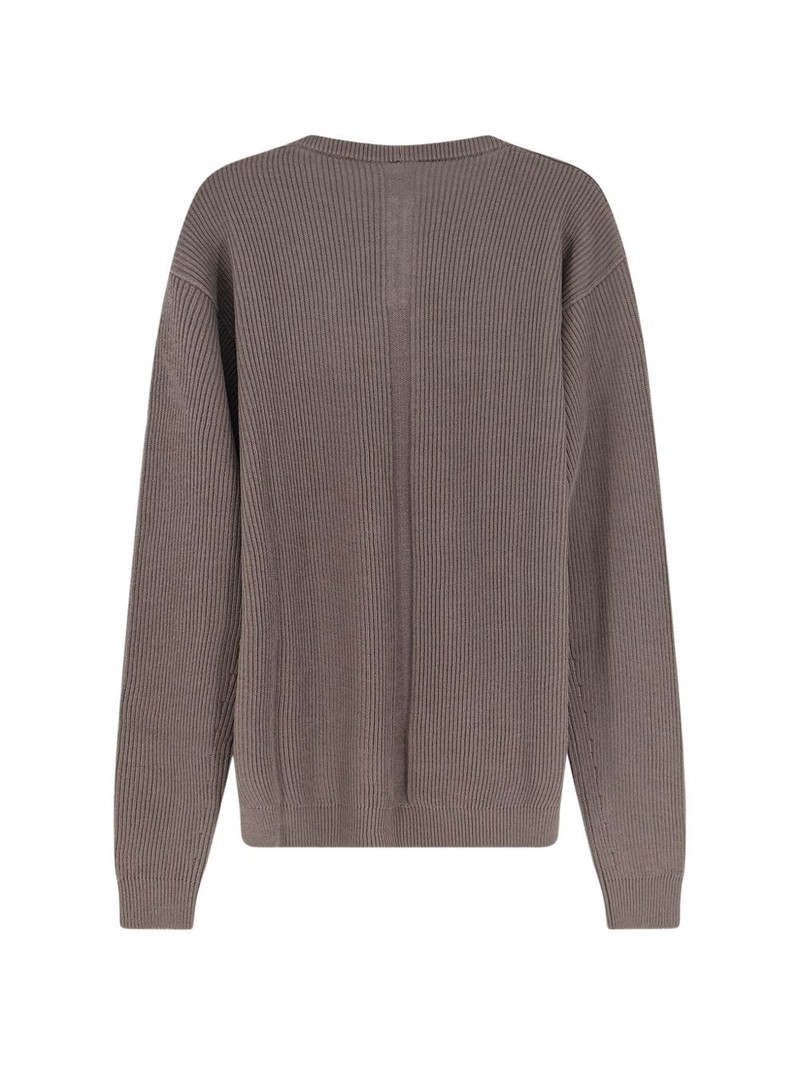 Rick Owens ribbed knit sweater outlook