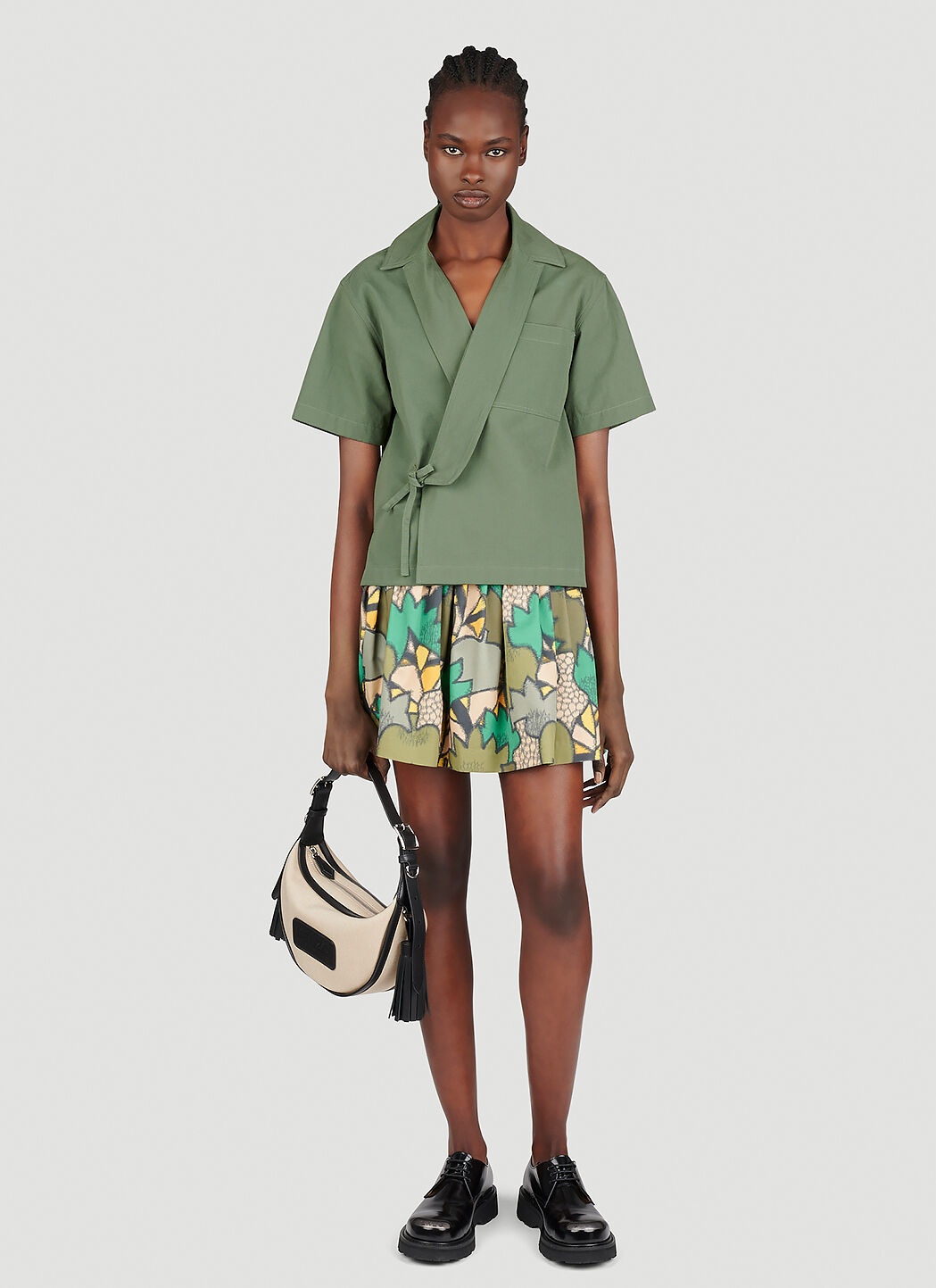 Printed Mini Skirt - 2