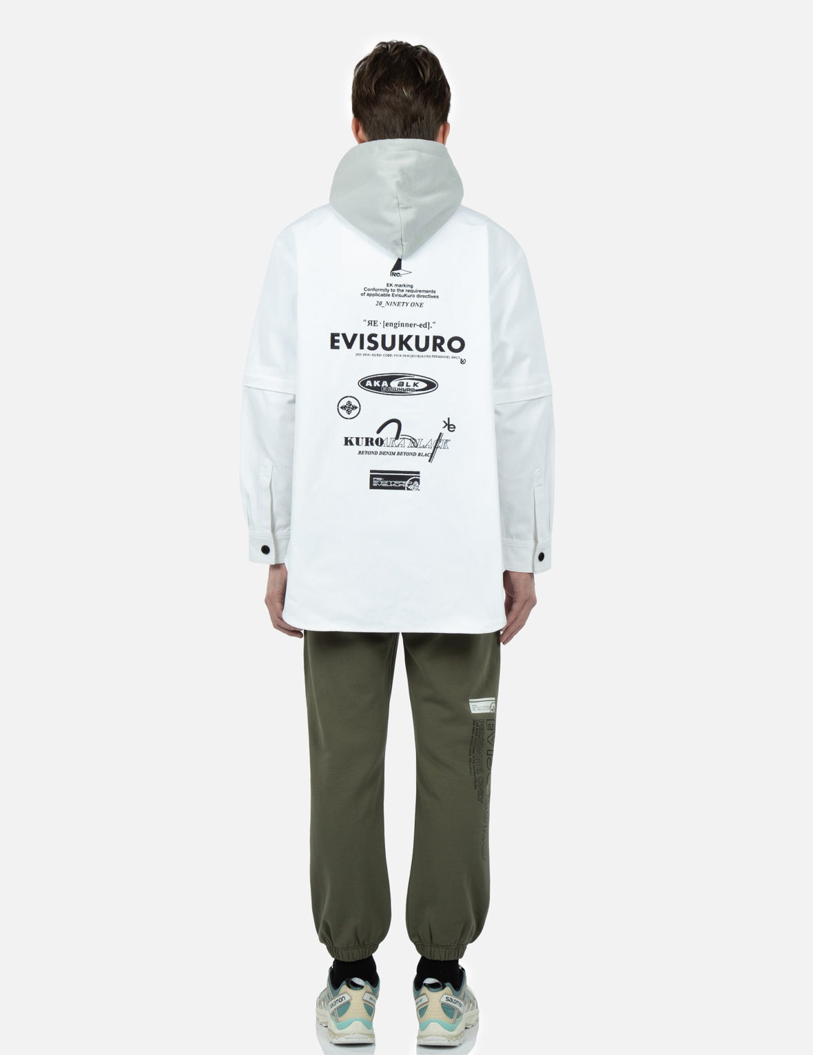 Logo and Slogan Print Sweatpants - 5
