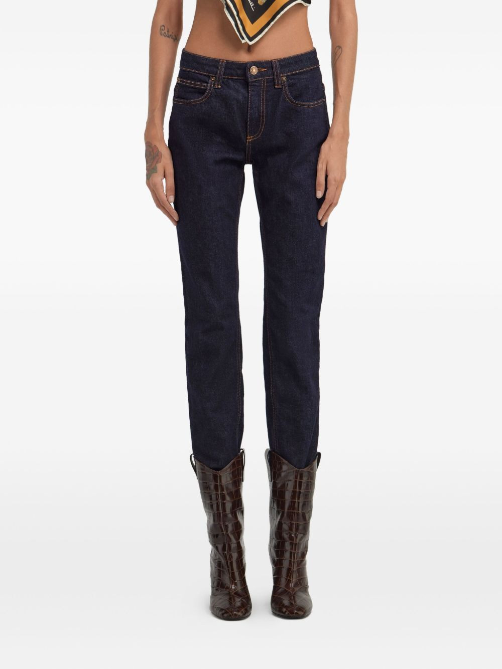 five-pocket denim jeans - 3