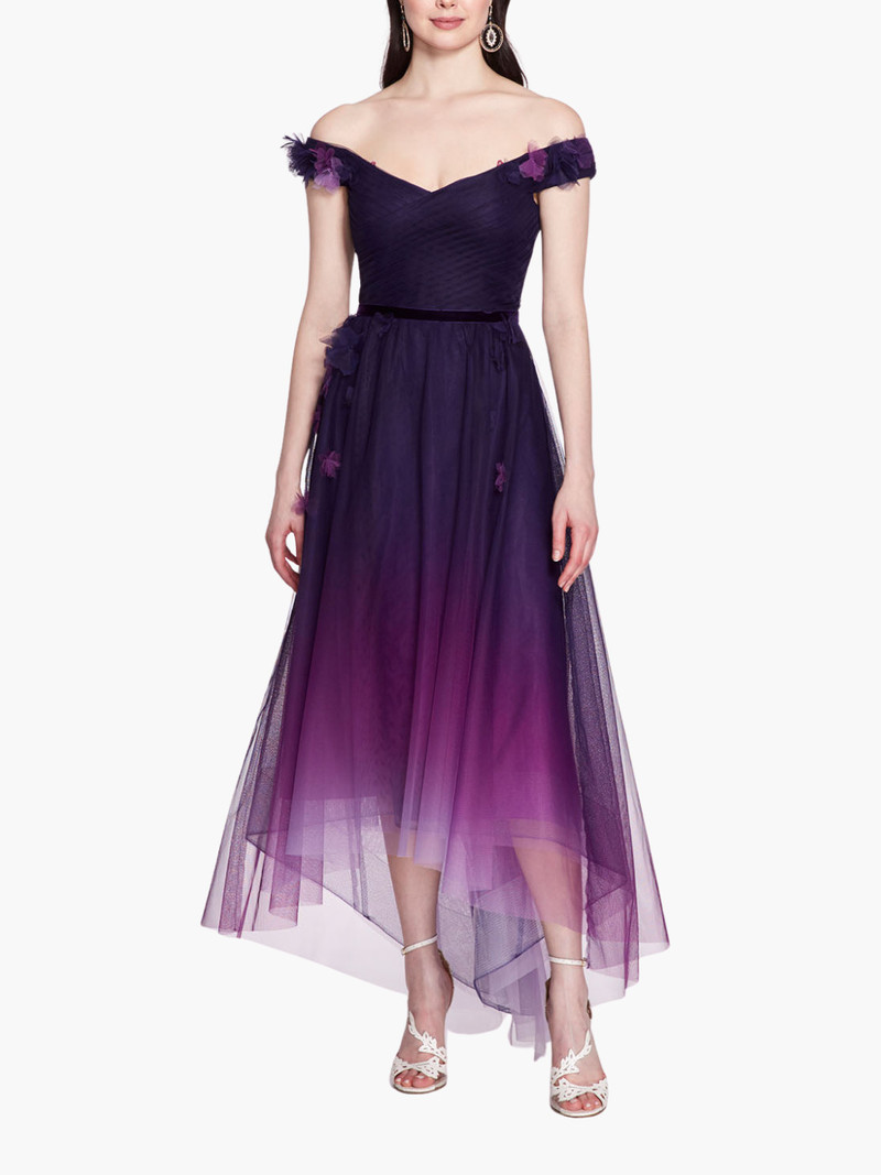 OMBRE TULLE GOWN 1