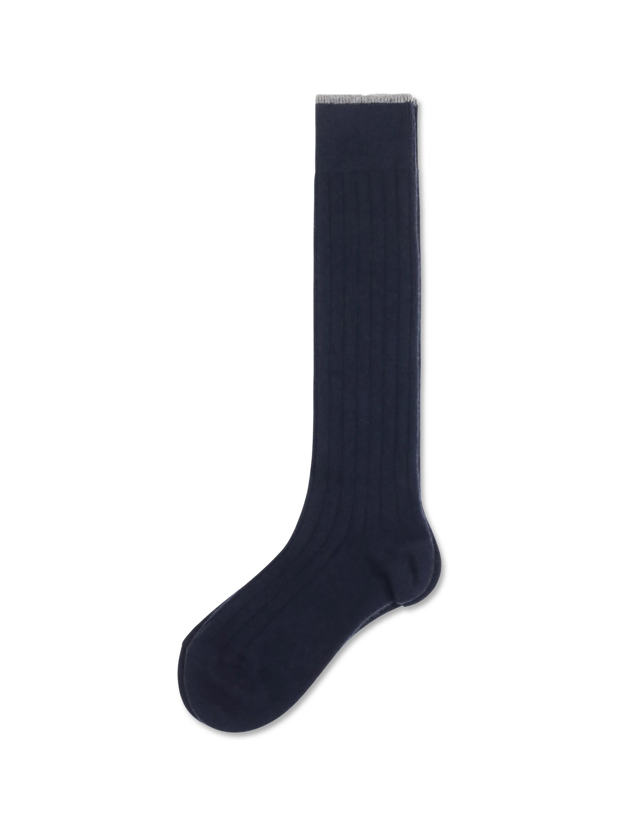 Brunello Cucinelli Men Ribbed Cashmere Socks - 1