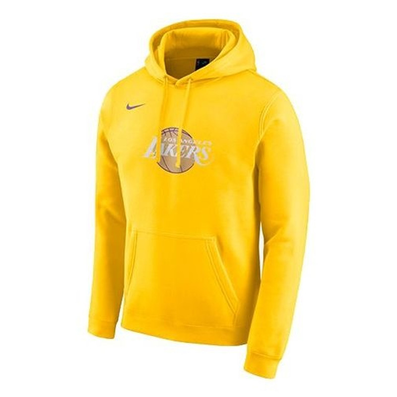 Nike NBA City Edition Logo Los Angeles Lakers Amarillo Yellow CD3239-728 - 1