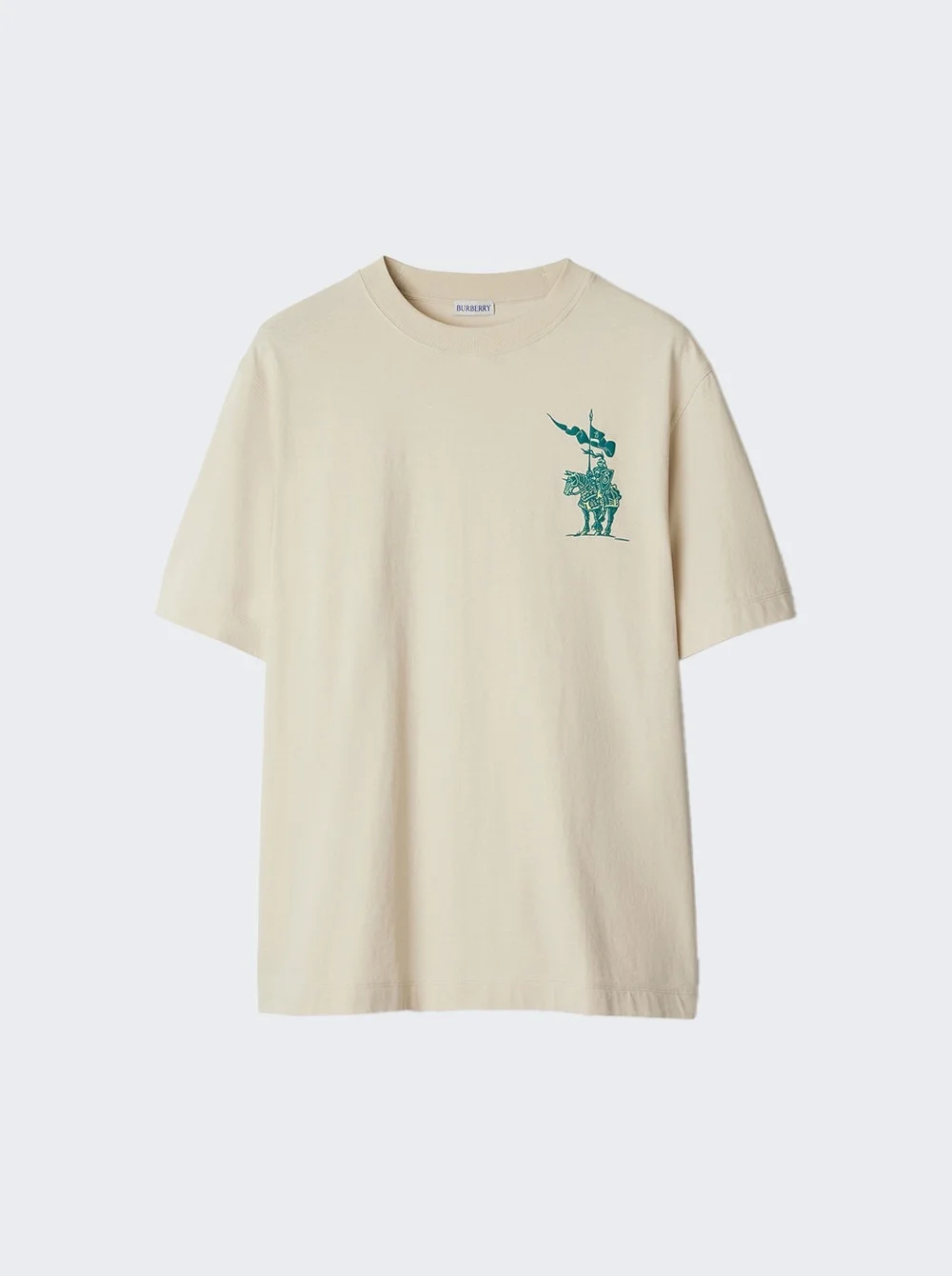 Equestrian Knight Tee Chalk - 1