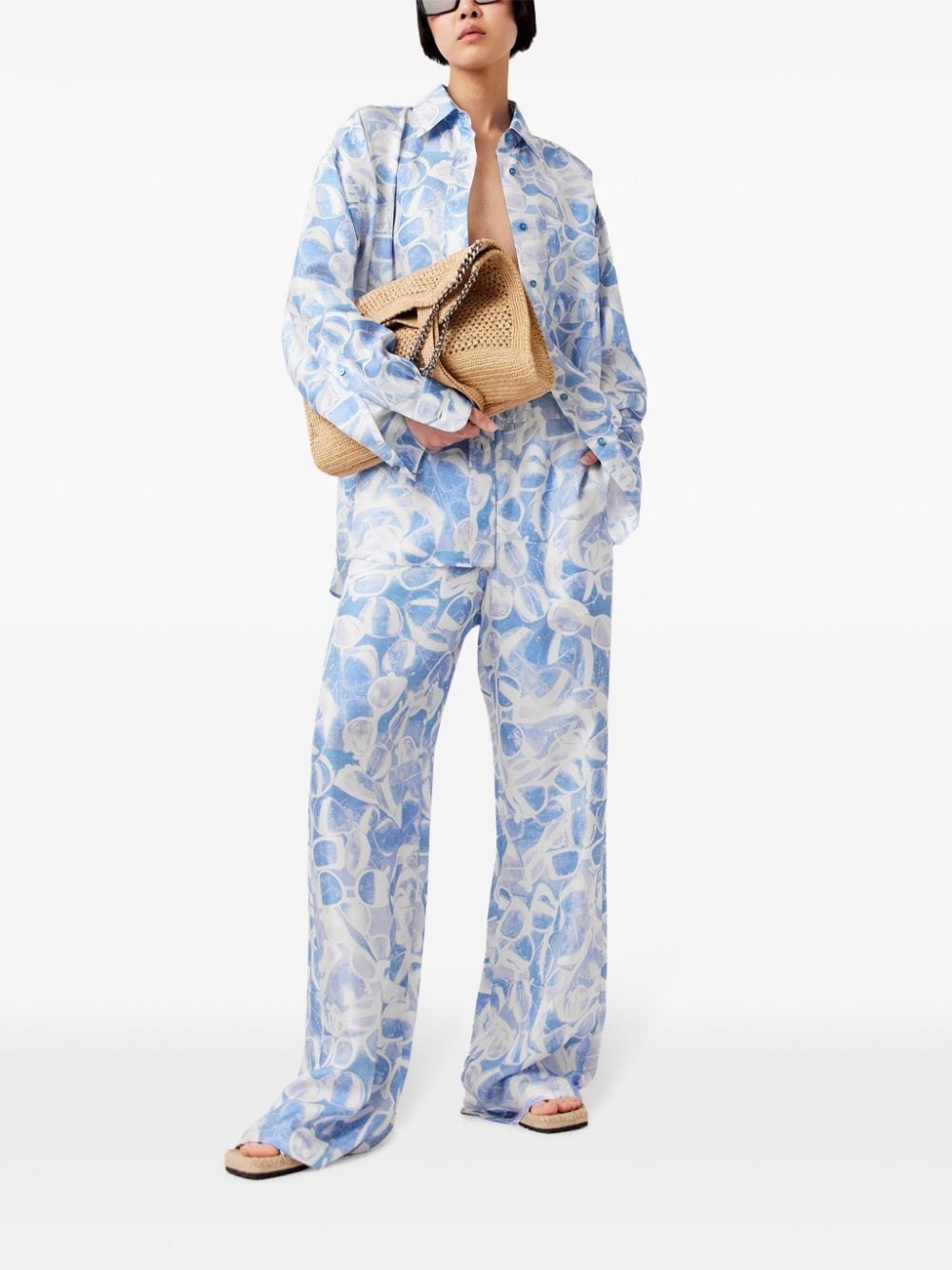 sunglasses-print shirt - 2