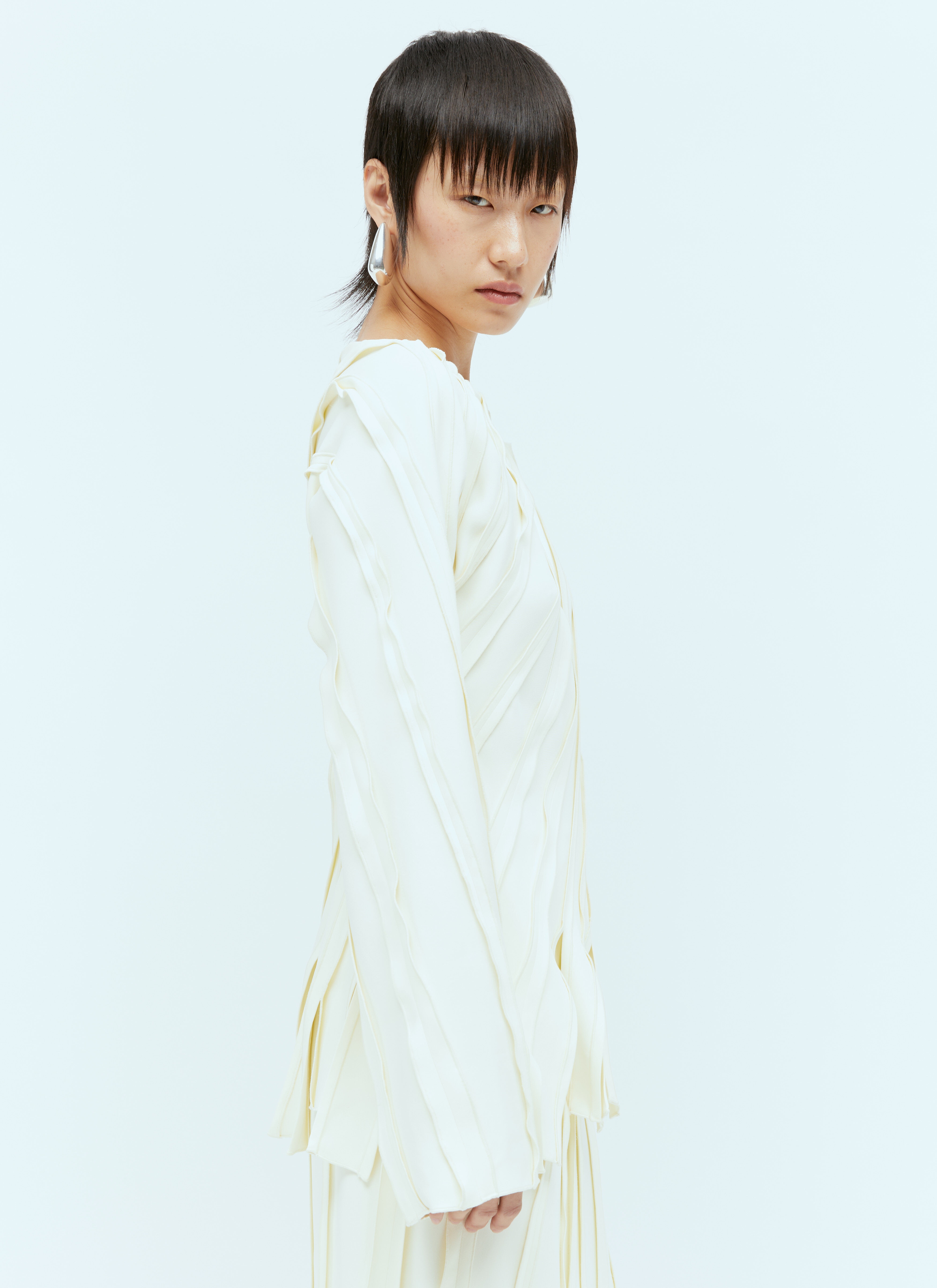 Fringe Hem Panel Top - 4