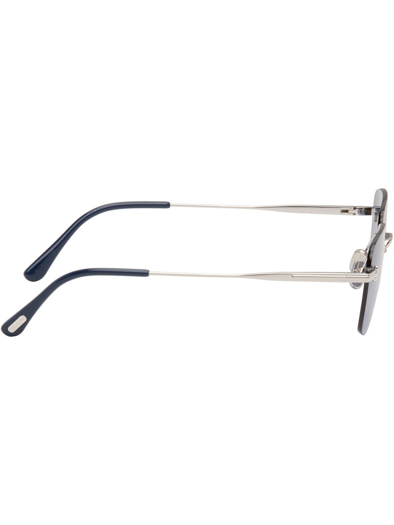 TOM FORD Blue Jake Sunglasses outlook