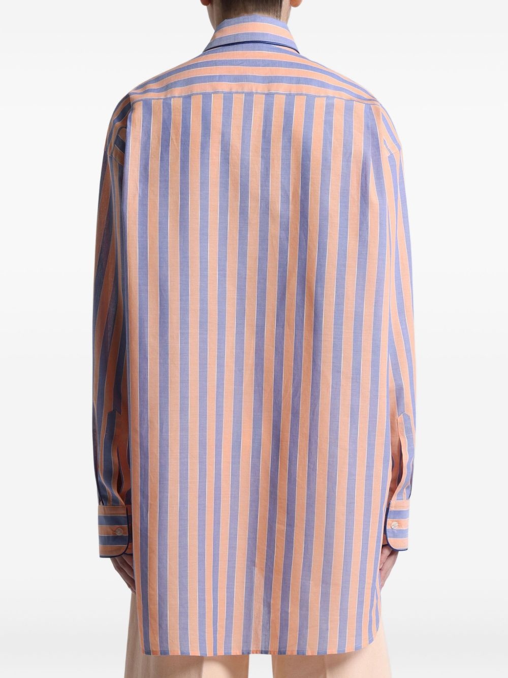 striped muslin shirt - 4
