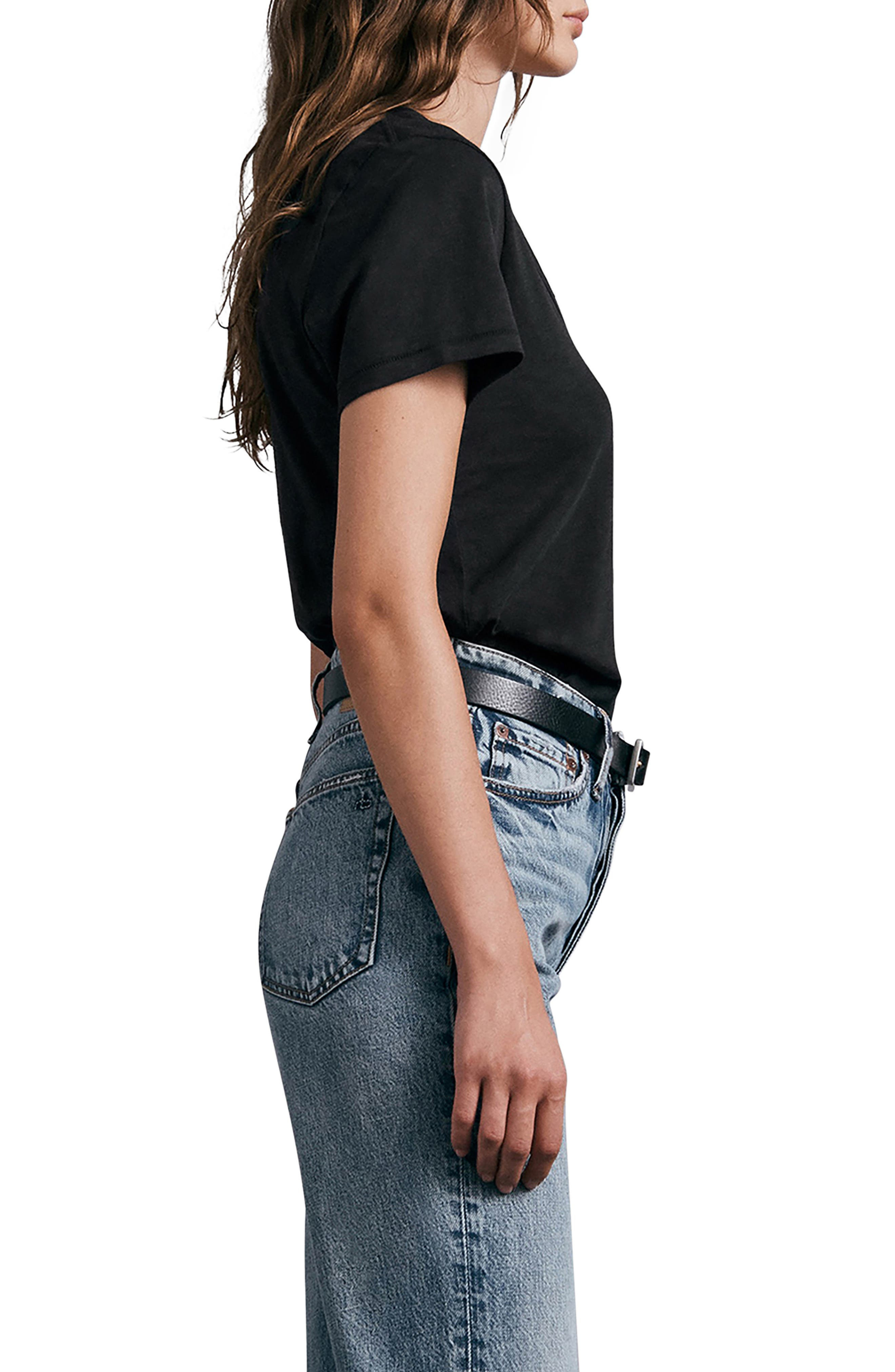 The Vee Slub Cotton T-Shirt - 3