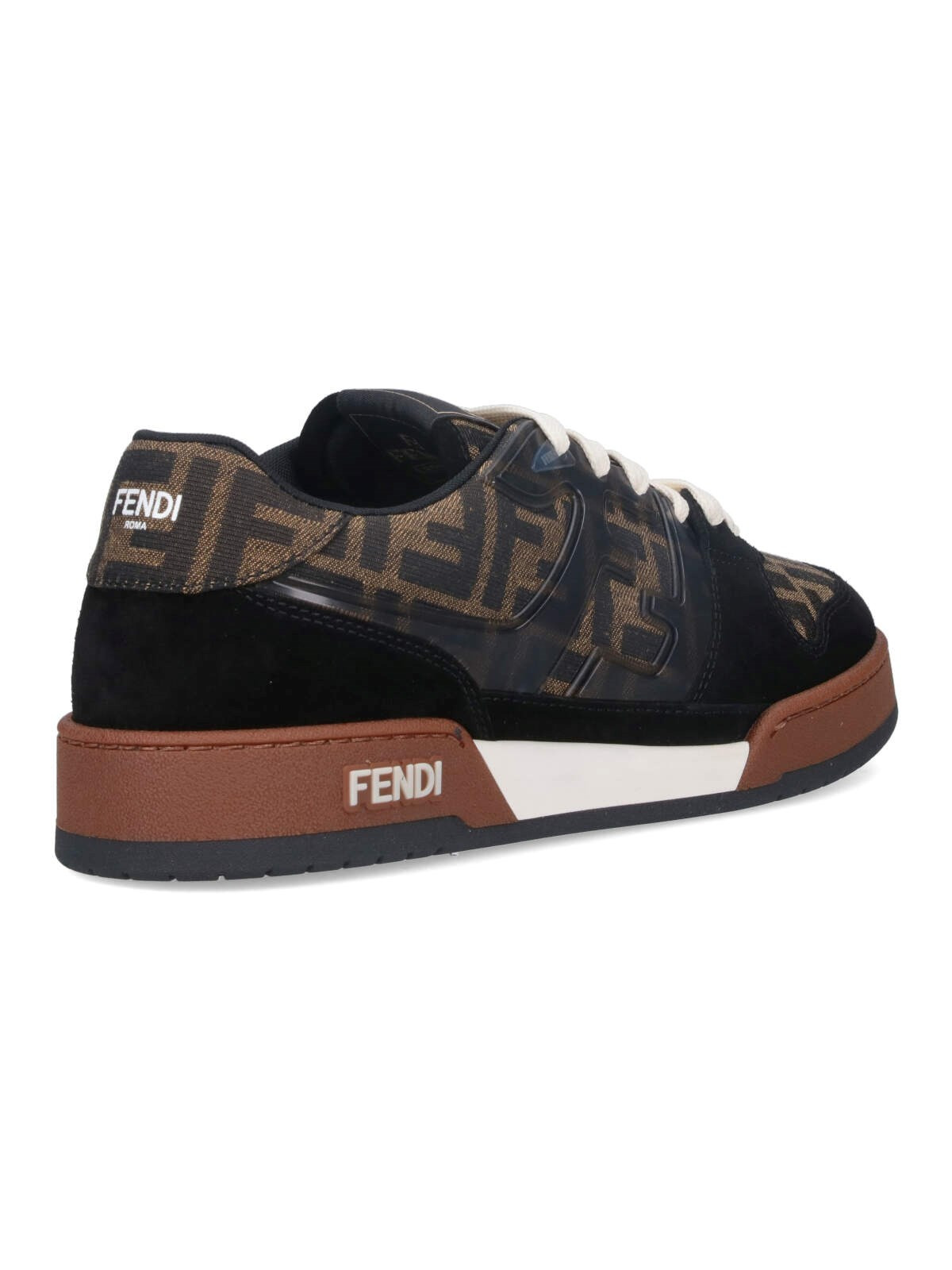 'MATCH' JACQUARD LOW-TOP SNEAKERS - 4