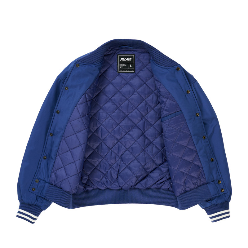 PALACE SATIN THE PARK JACKET BLUE outlook