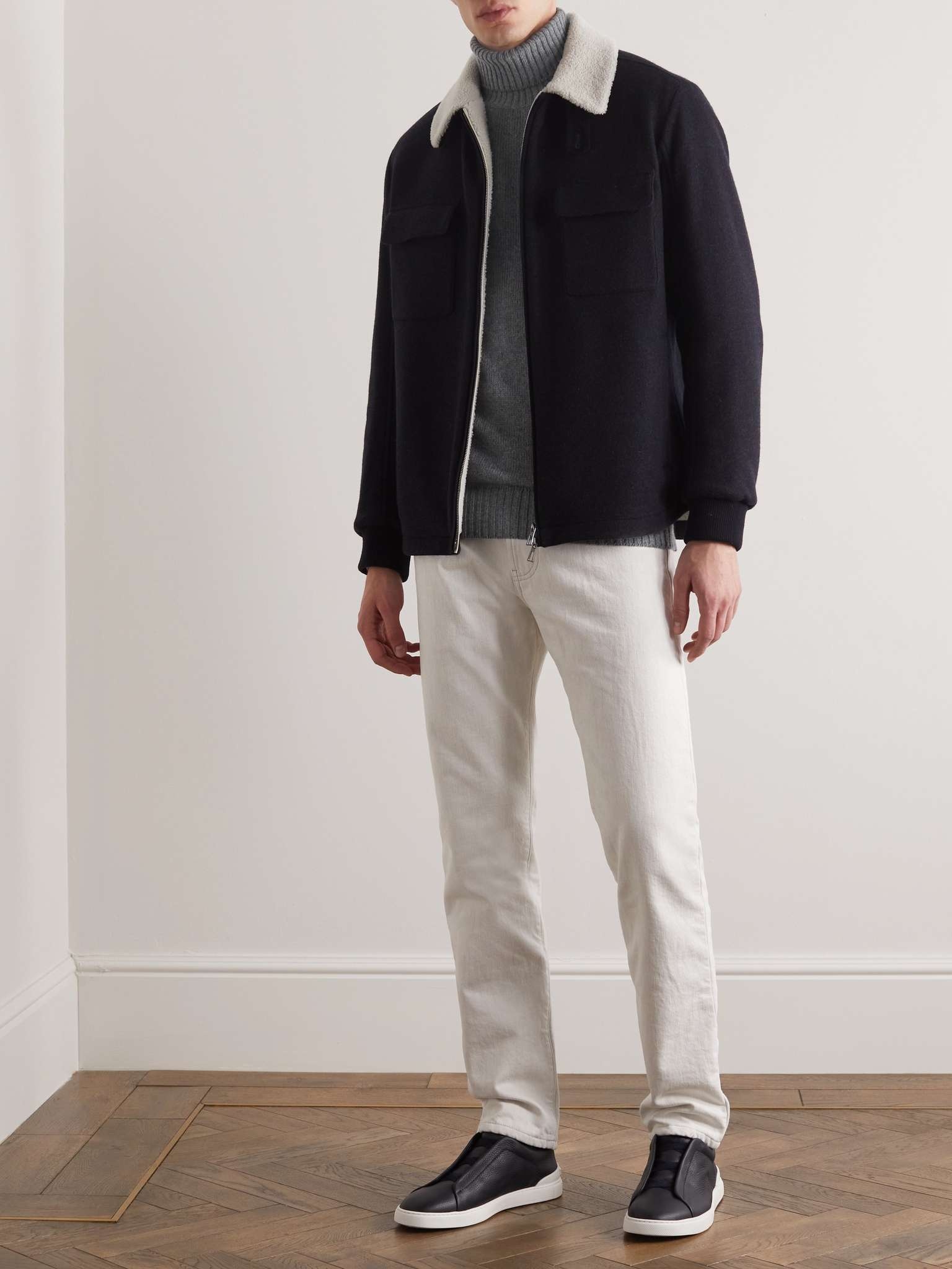 Dolcevita Slim-Fit Cashmere Rollneck Sweater - 2