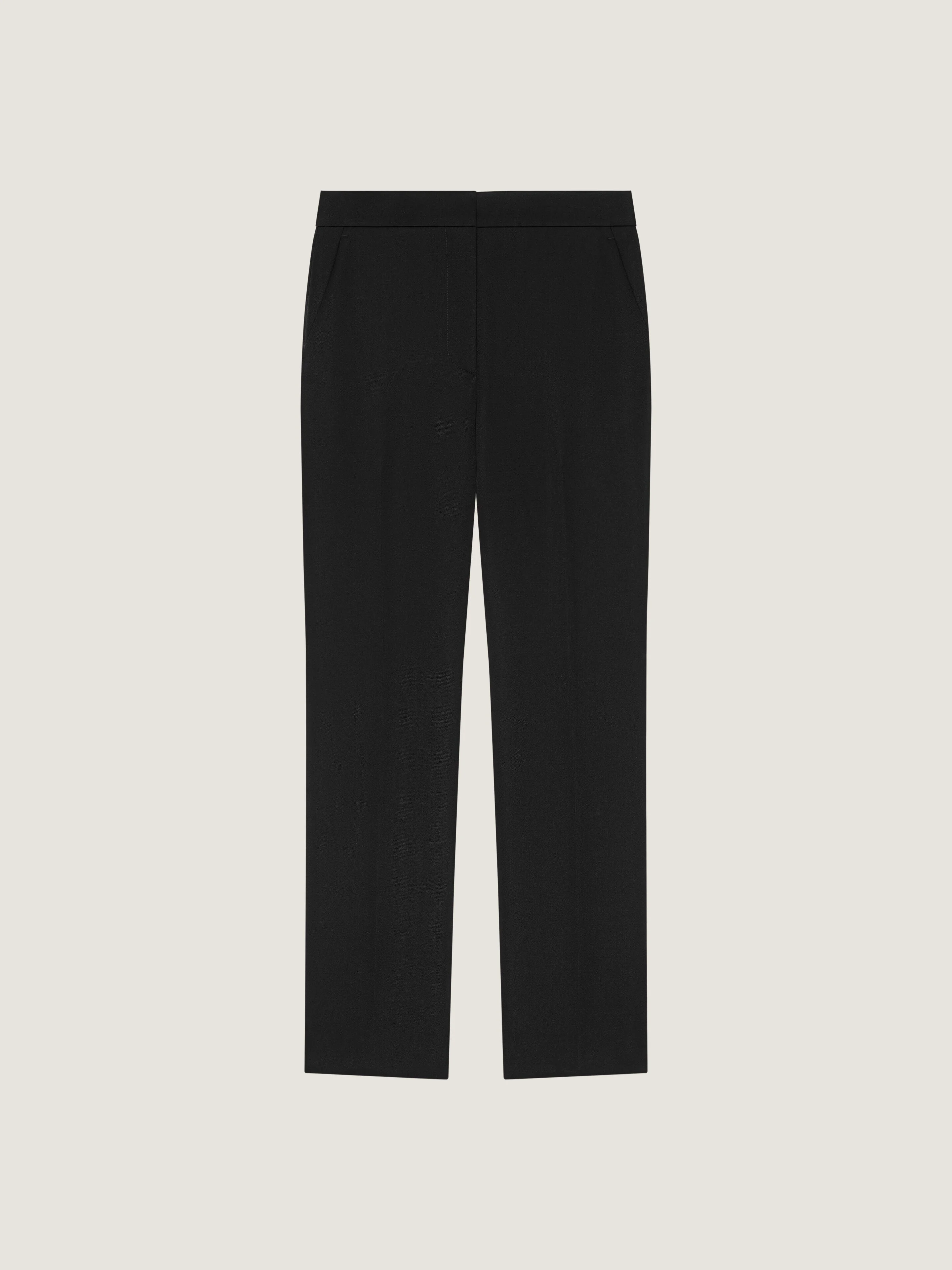 SLIM FIT TAILORED PANTS IN CREPE CADY - 1