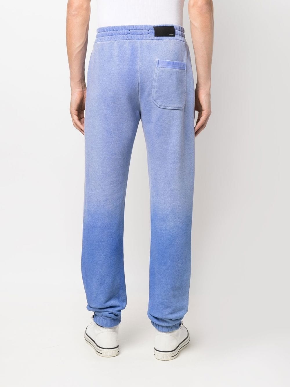 faded jersey track pants - 4