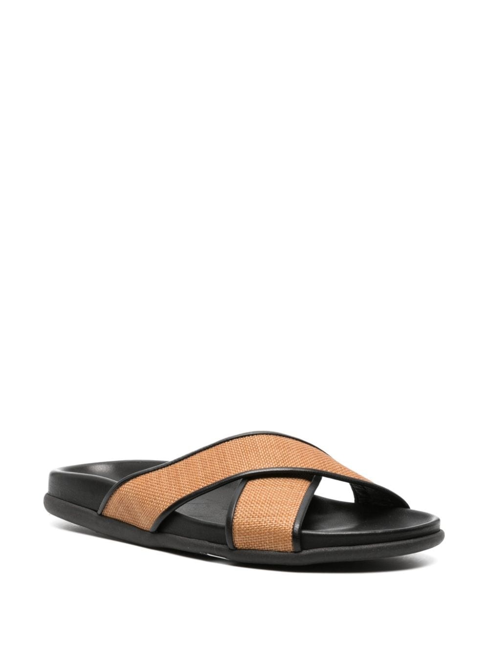 Thais flat leather sandals - 2